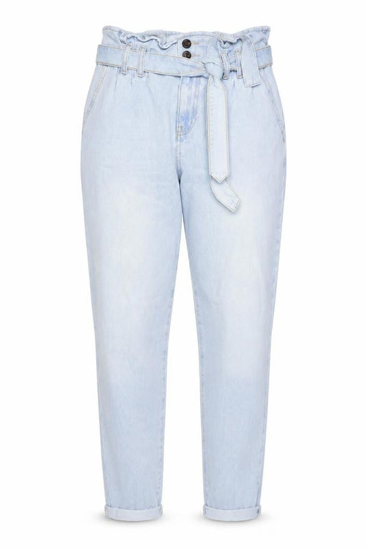 Denim Co Womens Blue  Denim Tapered Jeans Size 10 L26 in