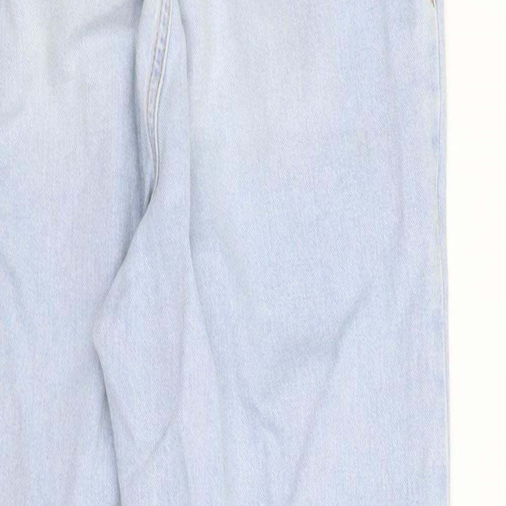 Denim Co Womens Blue  Denim Tapered Jeans Size 10 L26 in