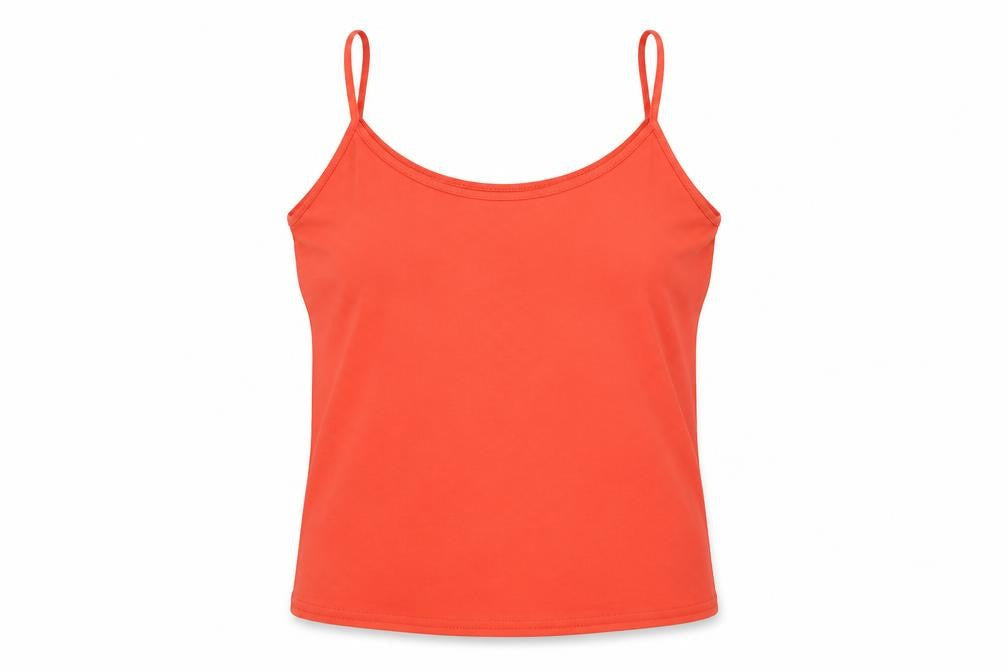 Lakeland  Womens Orange   Basic T-Shirt Size 14