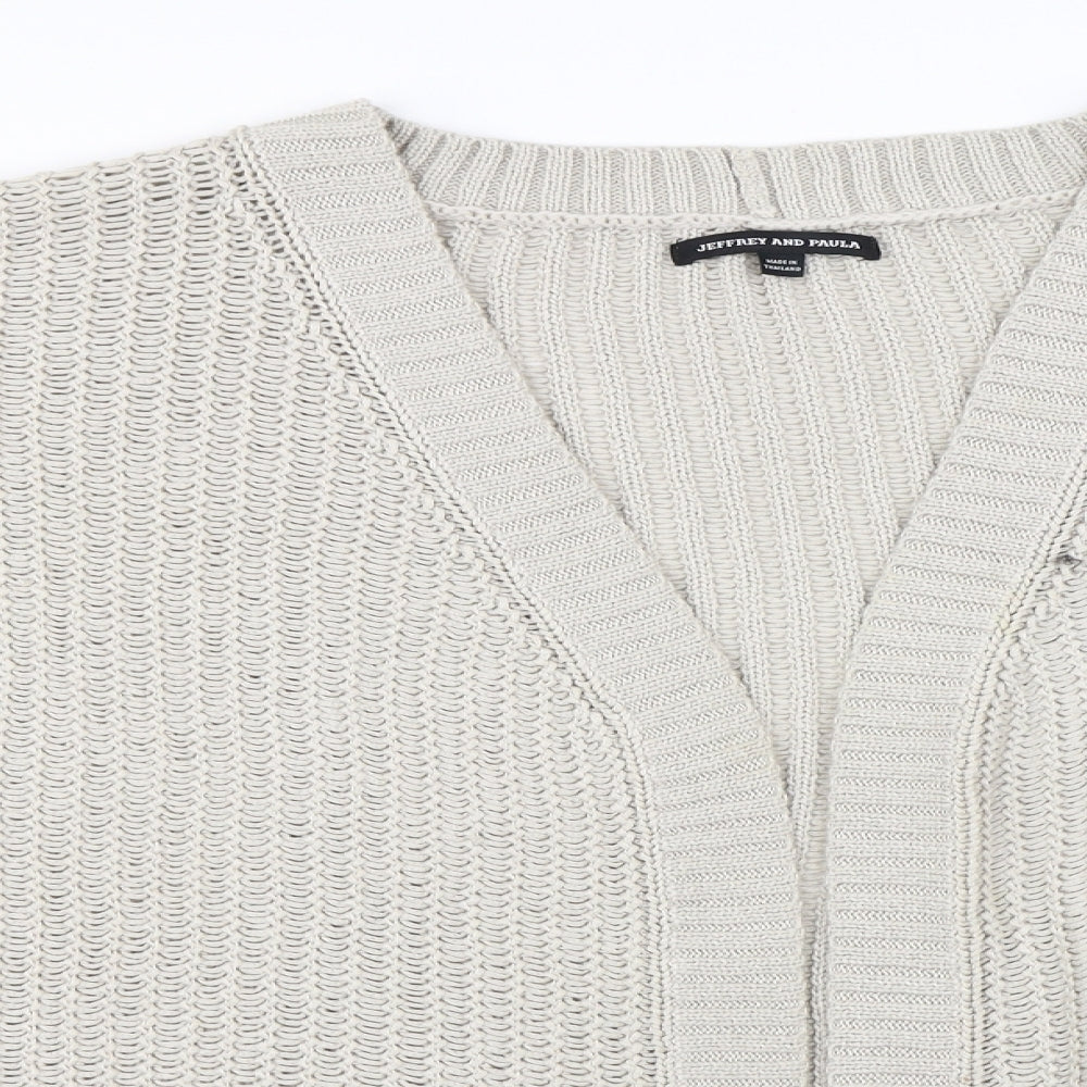 Jeffrey & Paula  Womens Beige   Pullover Jumper Size 18