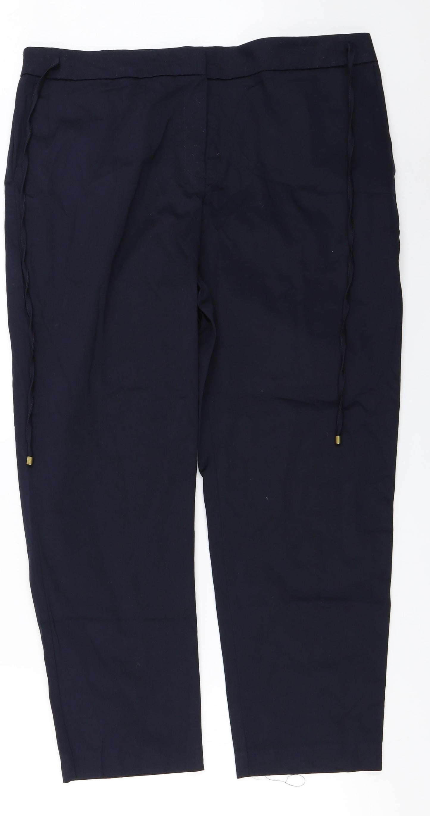 Very Womens Blue   Trousers  Size 18 L25 in