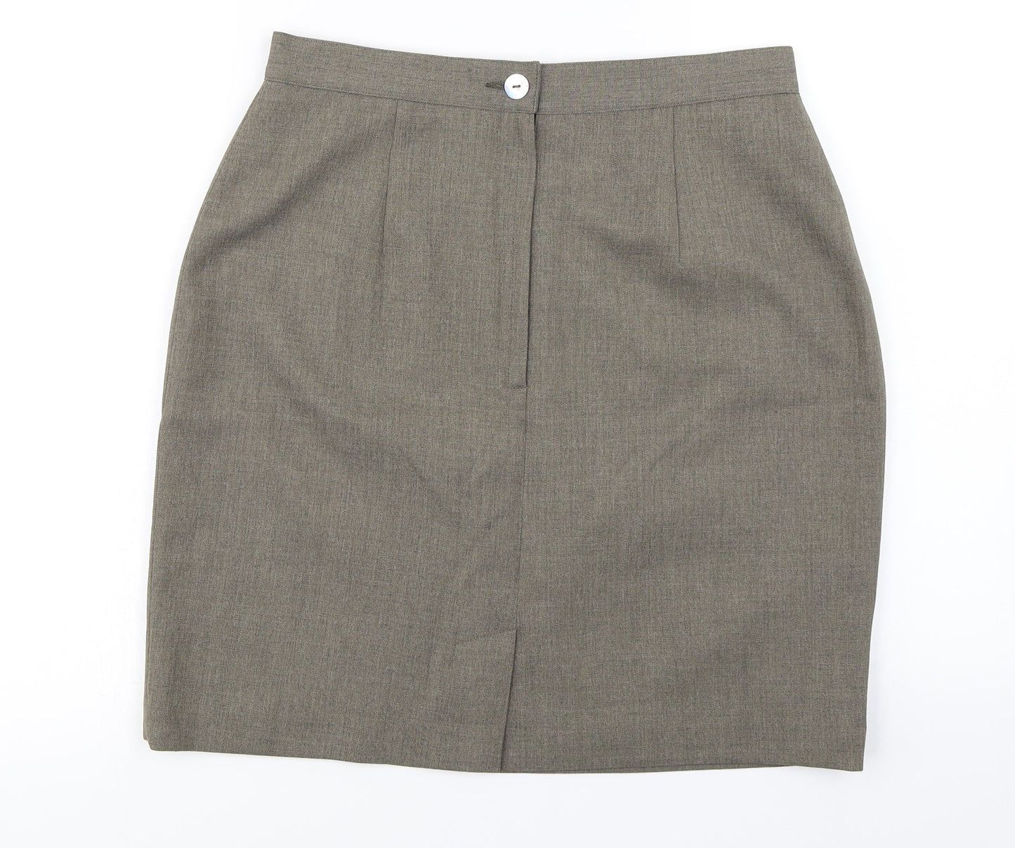 Preworn  Womens Brown   A-Line Skirt Size 14