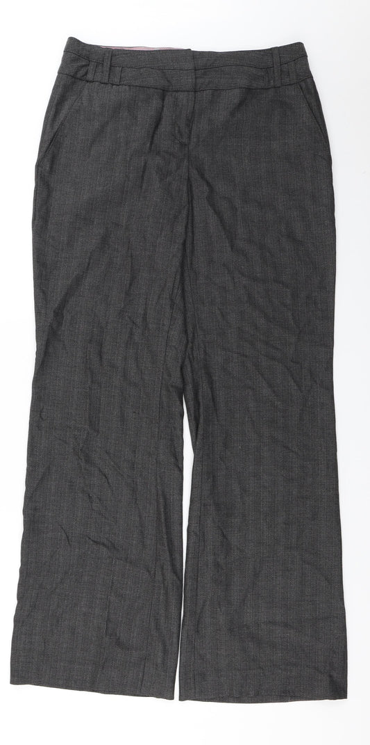 NEXT Womens Grey   Trousers  Size 12 L28 in