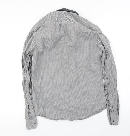 Next  Mens Grey    Button-Up Size M