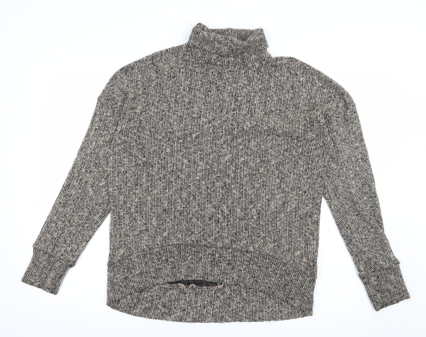 Topshop Womens Brown  Knit Pullover Jumper Size 10