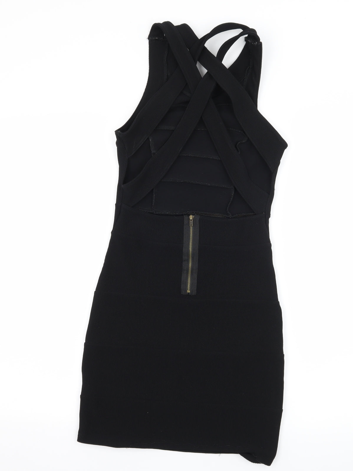 Topshop Womens Black   Bodycon  Size 8  - Open Back