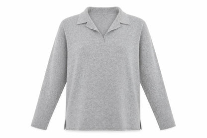 Dorothy Perkins Womens Grey  Knit Pullover Jumper Size 10