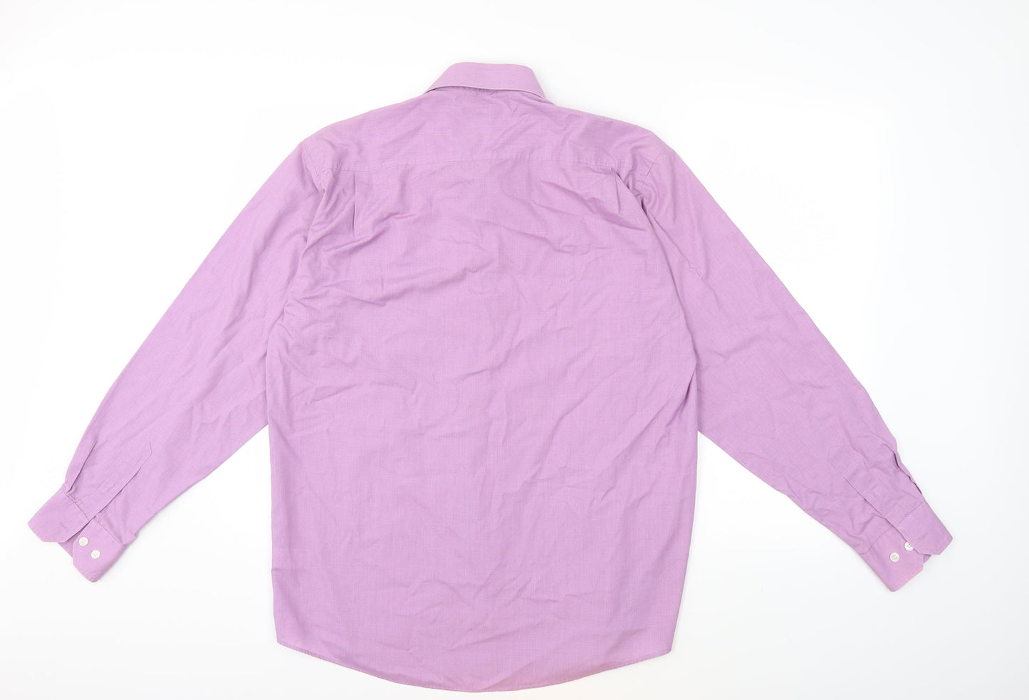 Burton Mens Purple    Button-Up Size 15.5