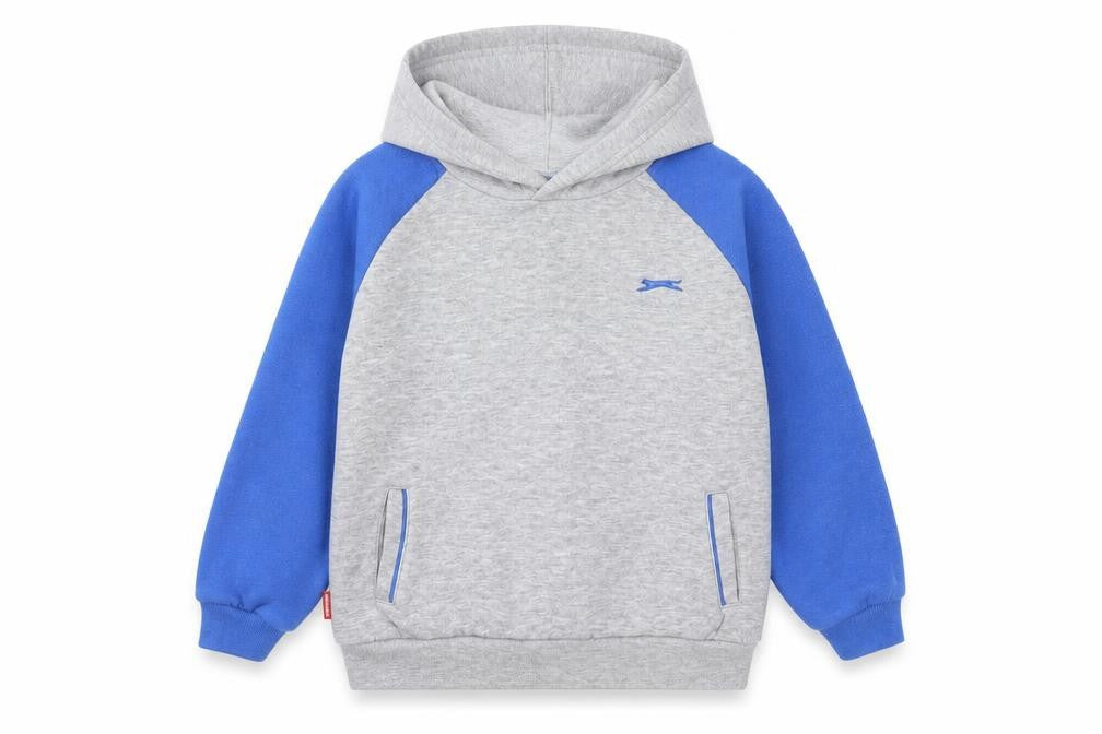 Slazenger Boys Grey   Pullover Hoodie Size 5-6 Years