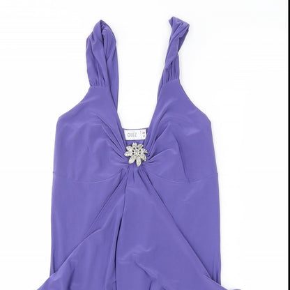 Quiz Womens Purple   Basic Blouse Size 12