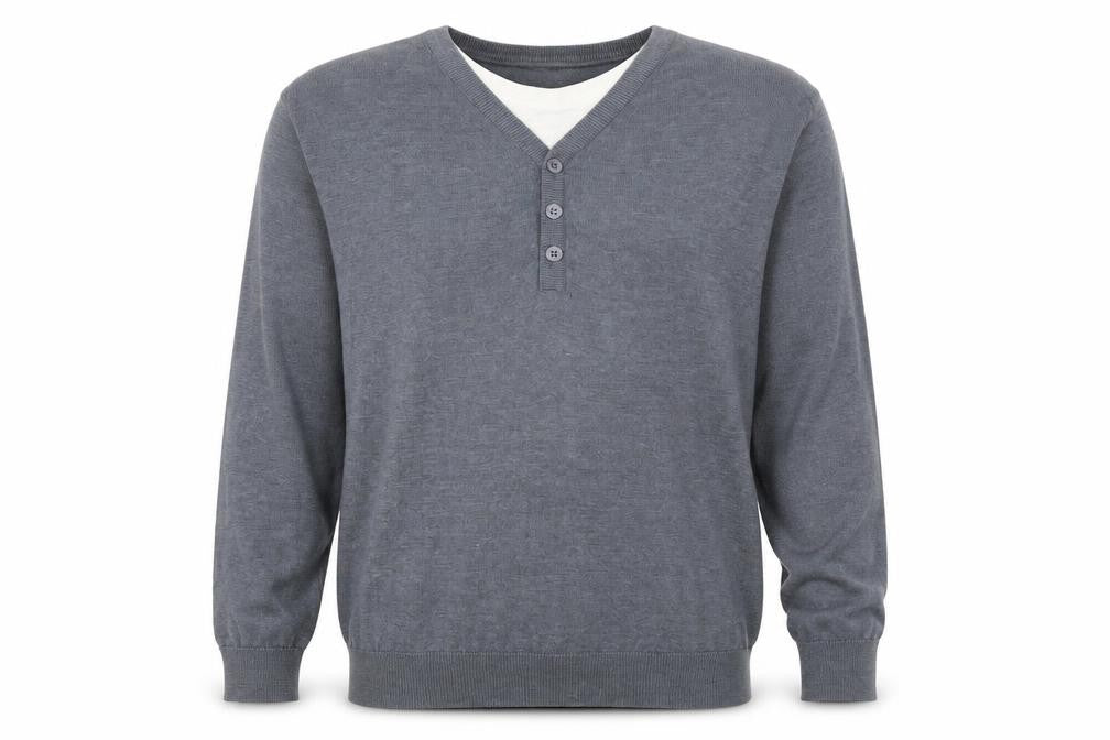 Rapid Fire Mens Grey  Knit Pullover Jumper Size XL