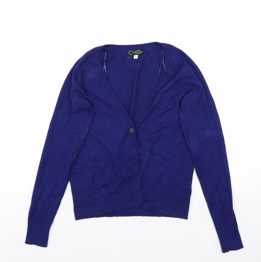 Newlok Womens Blue   Cardigan Jumper Size 10