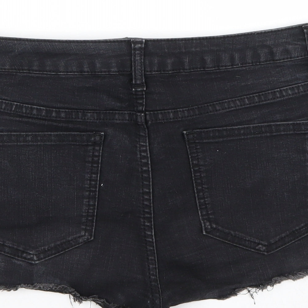 Topsop Womens Black   Bermuda Shorts Size 28