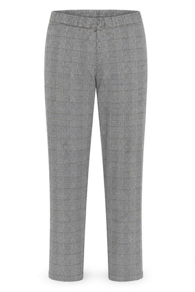 ESMARA Womens Grey Check  Trousers  Size 8 L29 in