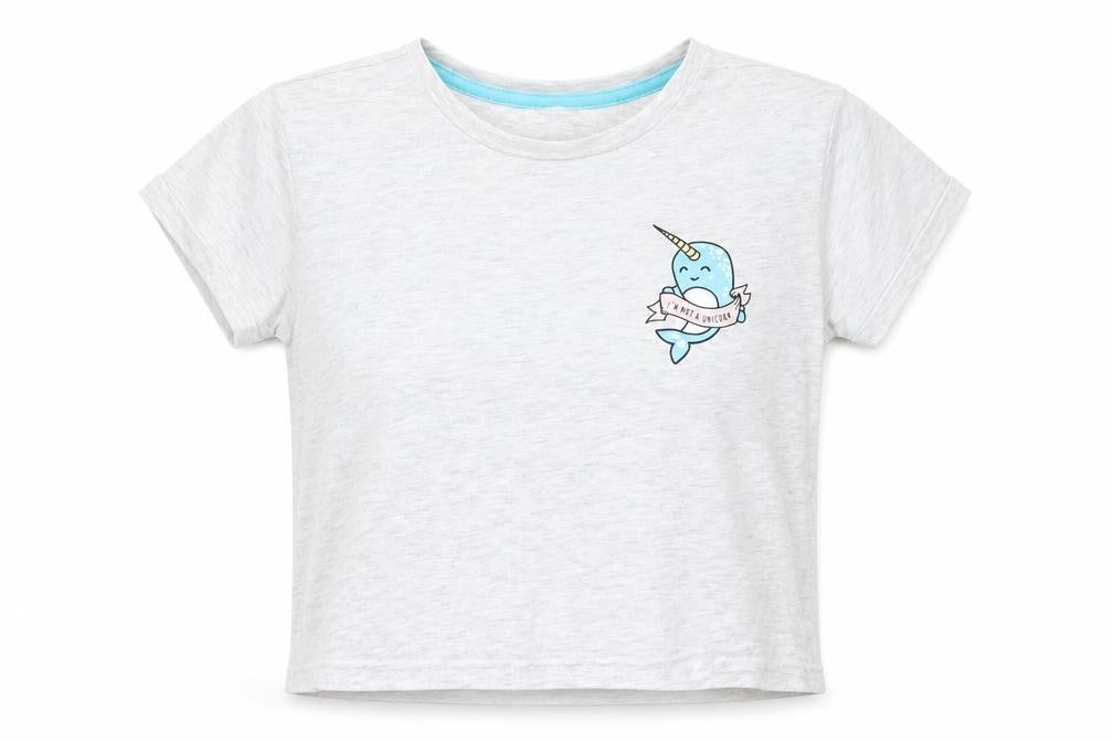 Newlook Girls Grey   Basic T-Shirt Size S