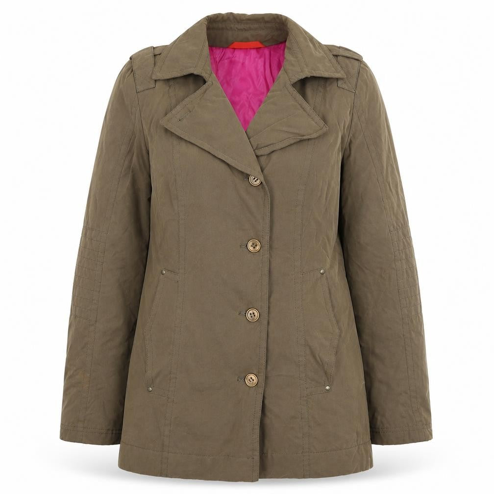Cinoue Womens Brown   Jacket Coat Size S