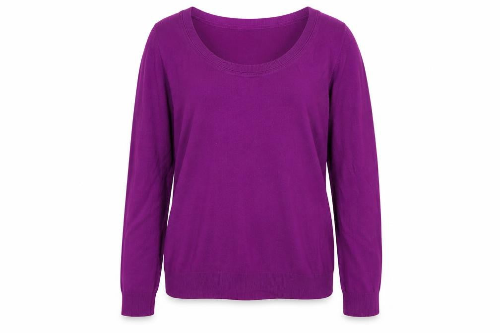 Marks & Spencer Womens Purple   Pullover Jumper Size 14