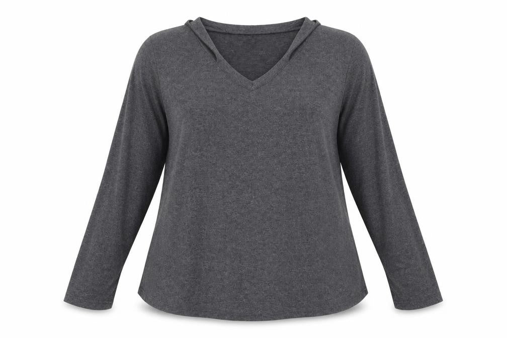 Preworn Womens Grey   Pullover Sweatshirt Size L