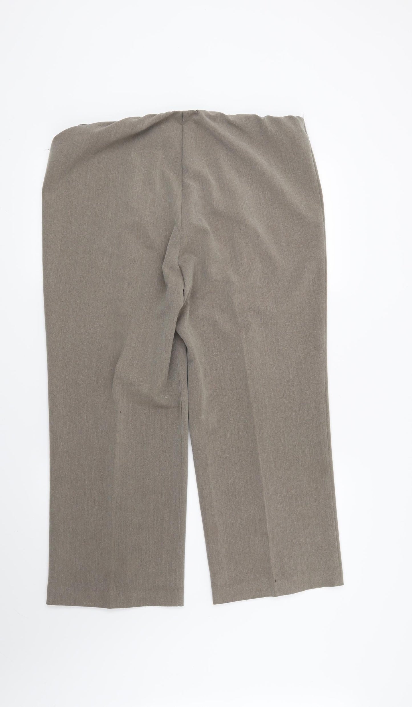 Preworn Womens Green   Trousers  Size 16 L24 in