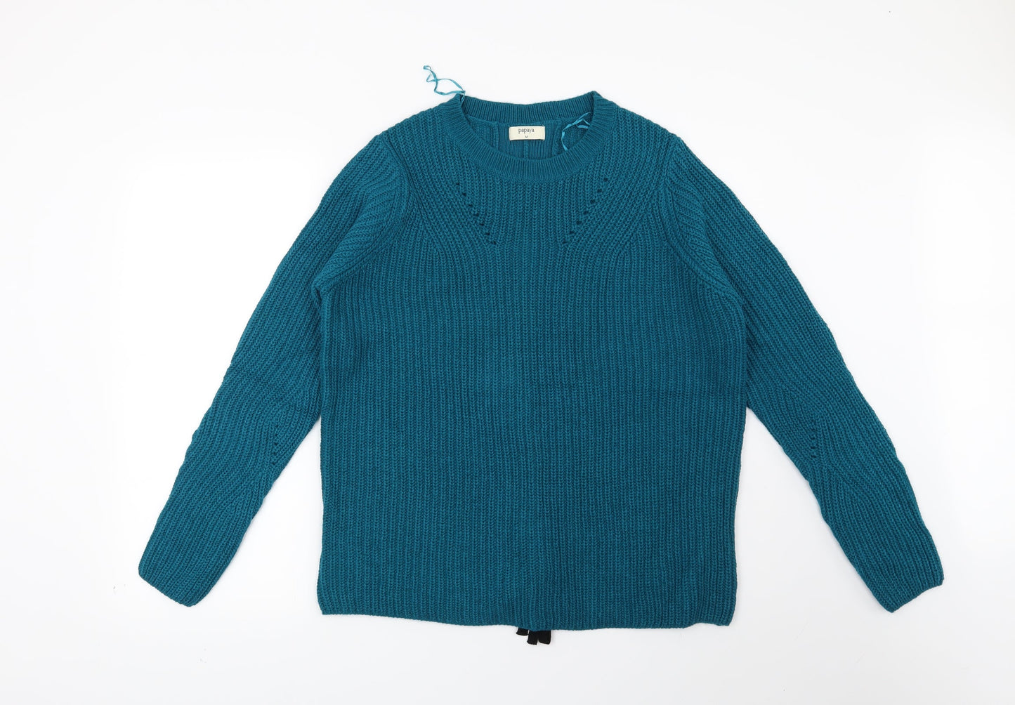 Papaya Womens Blue   Pullover Jumper Size M