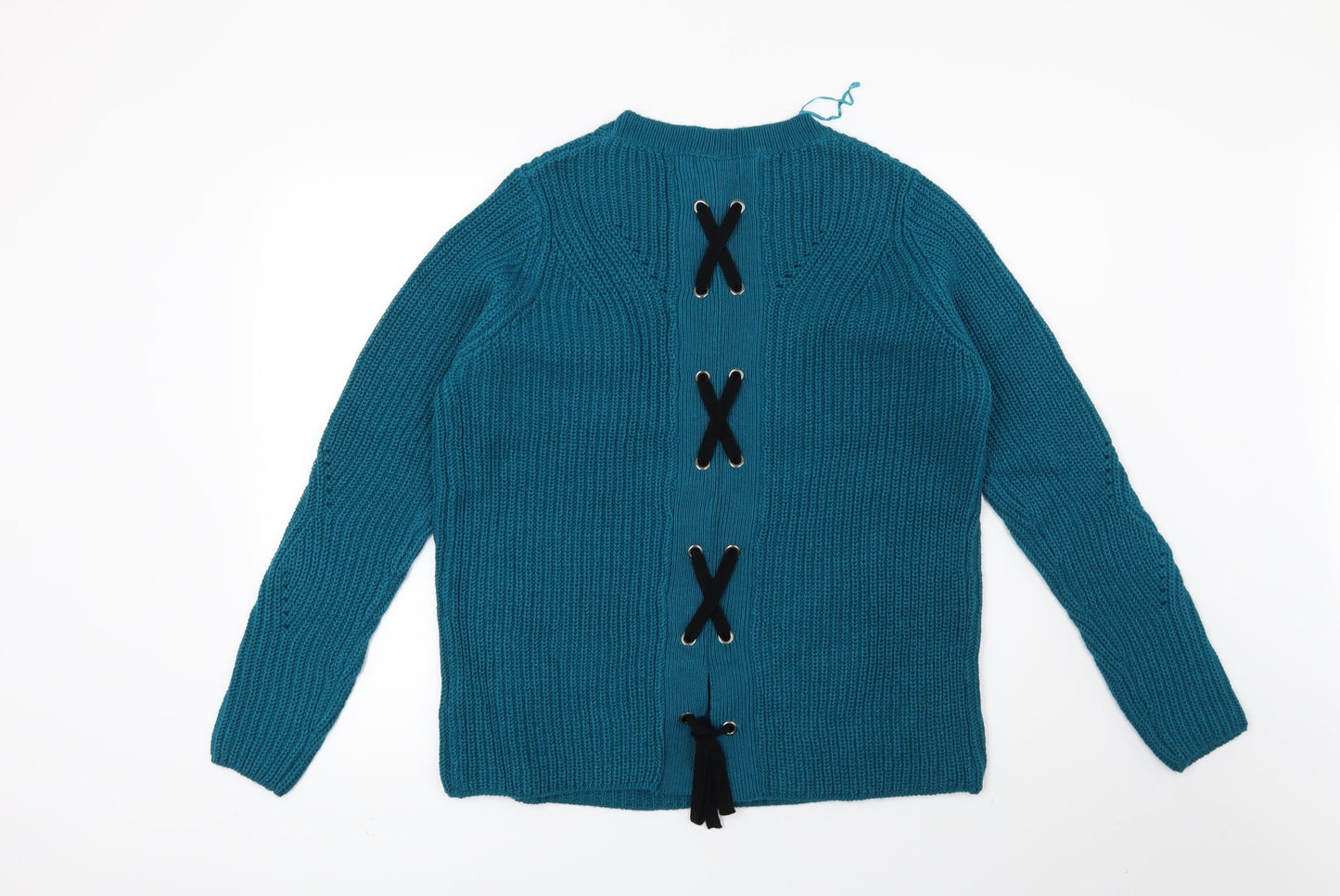 Papaya Womens Blue   Pullover Jumper Size M
