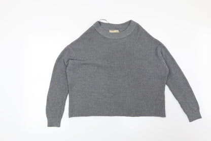 Pull&Bear Womens Grey   Pullover Jumper Size S