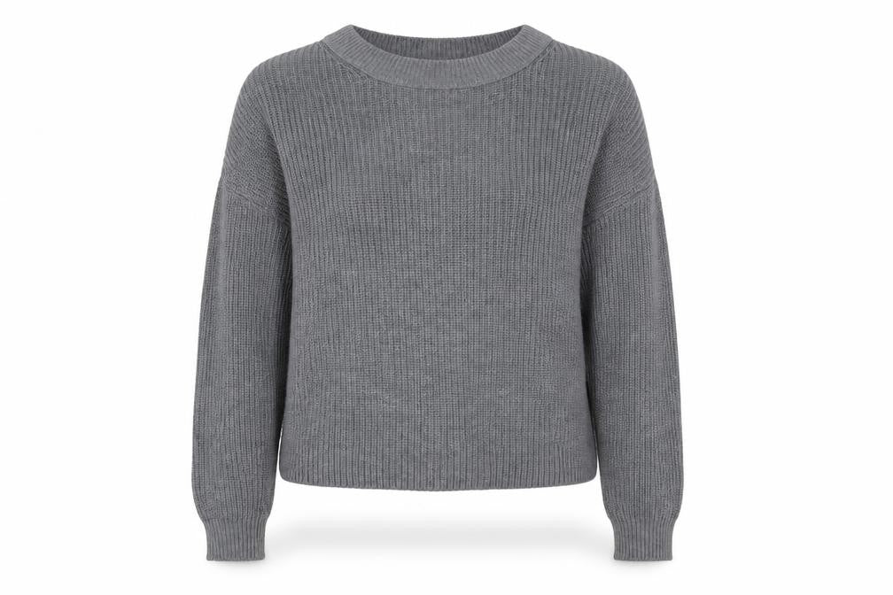 Pull&Bear Womens Grey   Pullover Jumper Size S