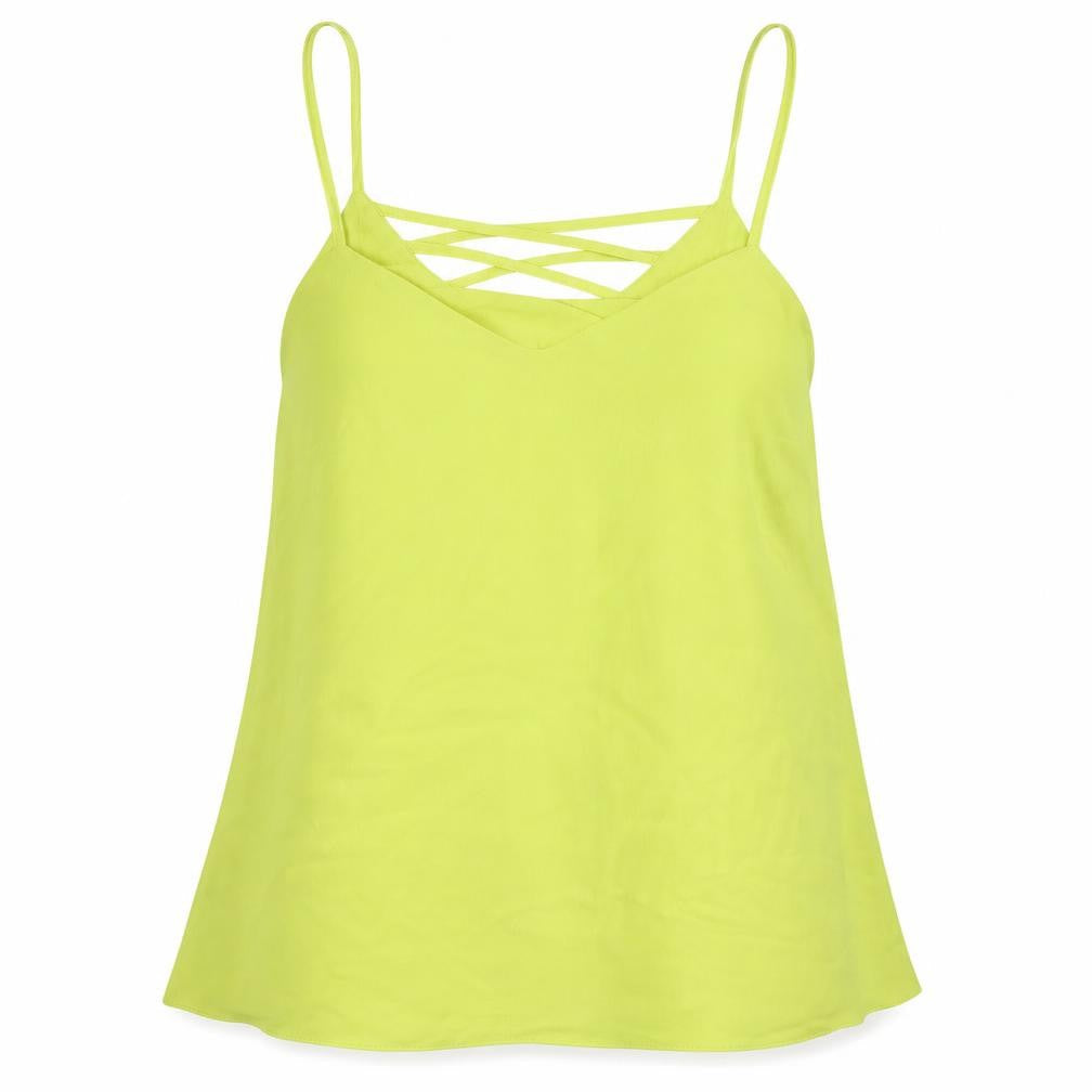 New Look Womens Yellow   Basic Blouse Size 8