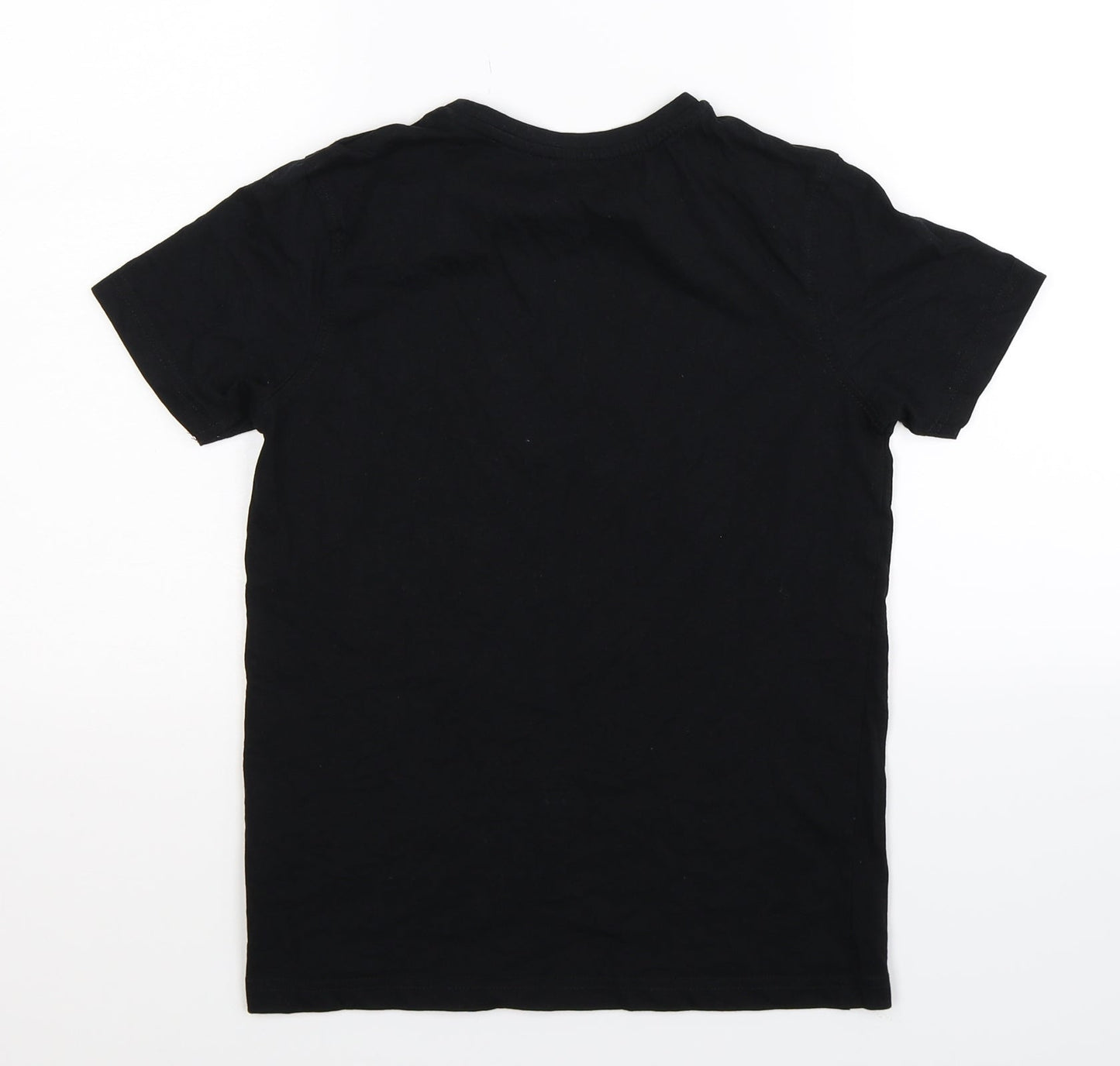 Preworn Boys Black   Basic T-Shirt Size M