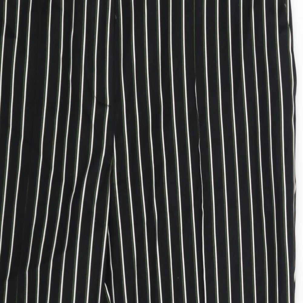 NEXT Womens Blue Striped  Trousers  Size 12 L25 in