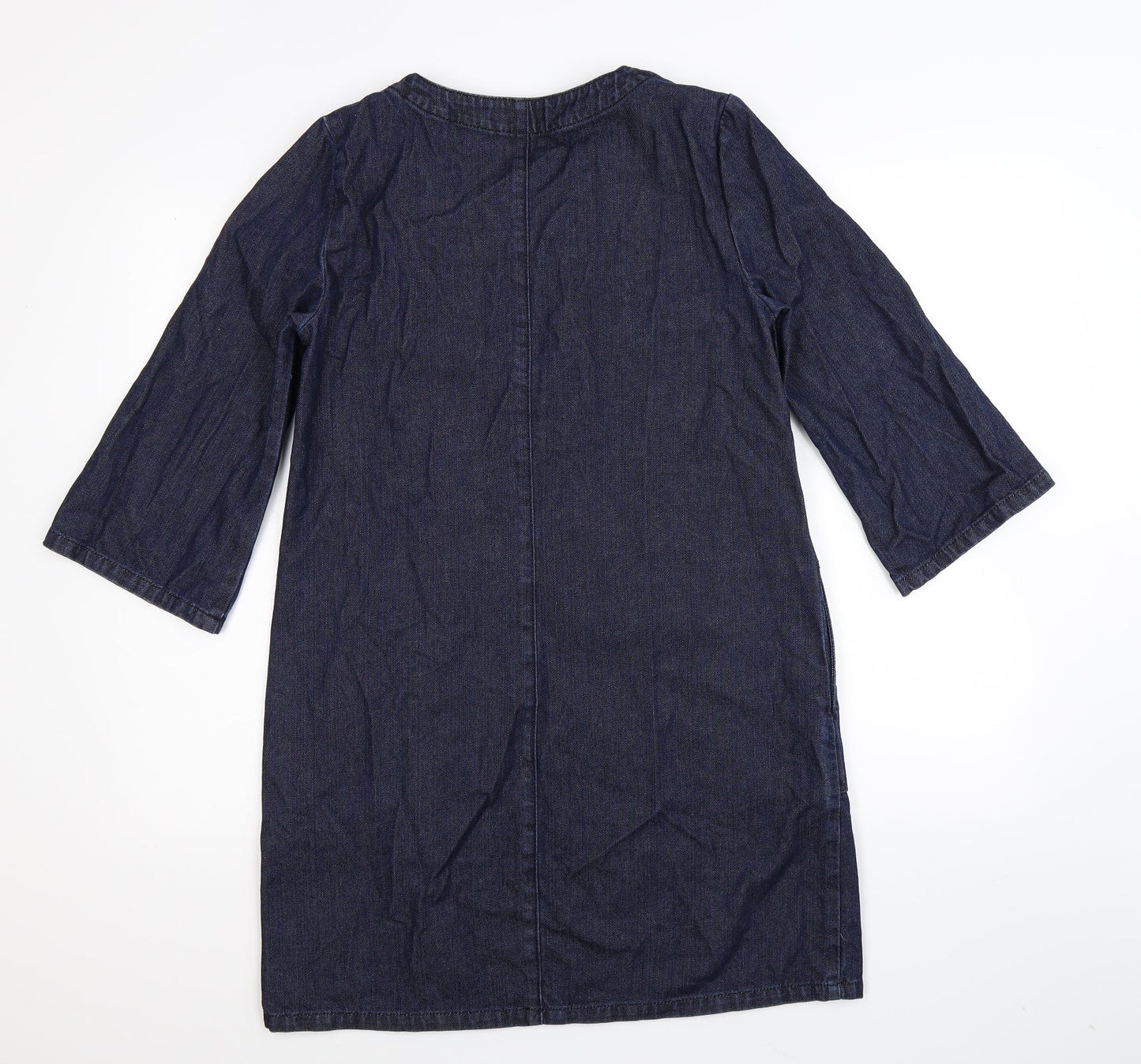 Warehouse Womens Blue  Denim Mini  Size 12