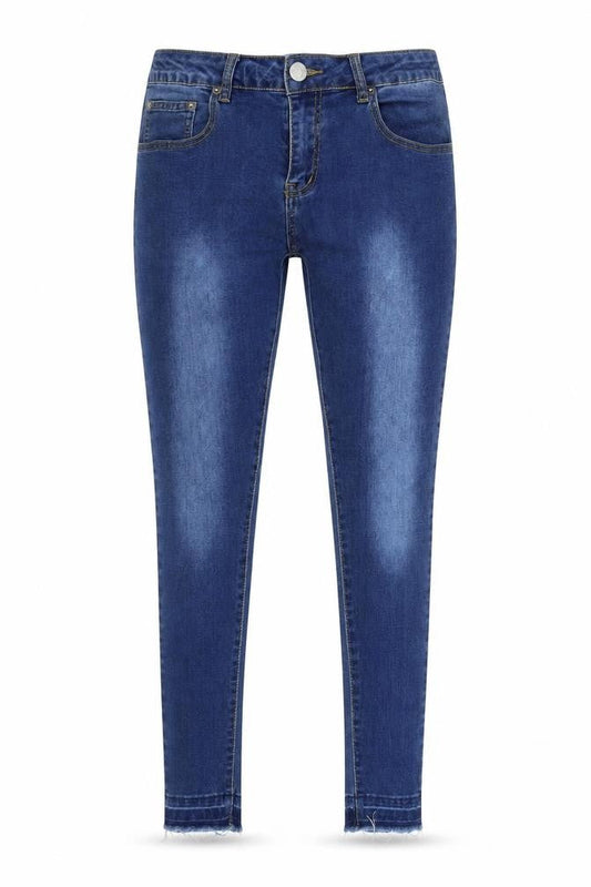 Denim 304 Womens Blue  Denim Skinny Jeans Size 34 L30 in
