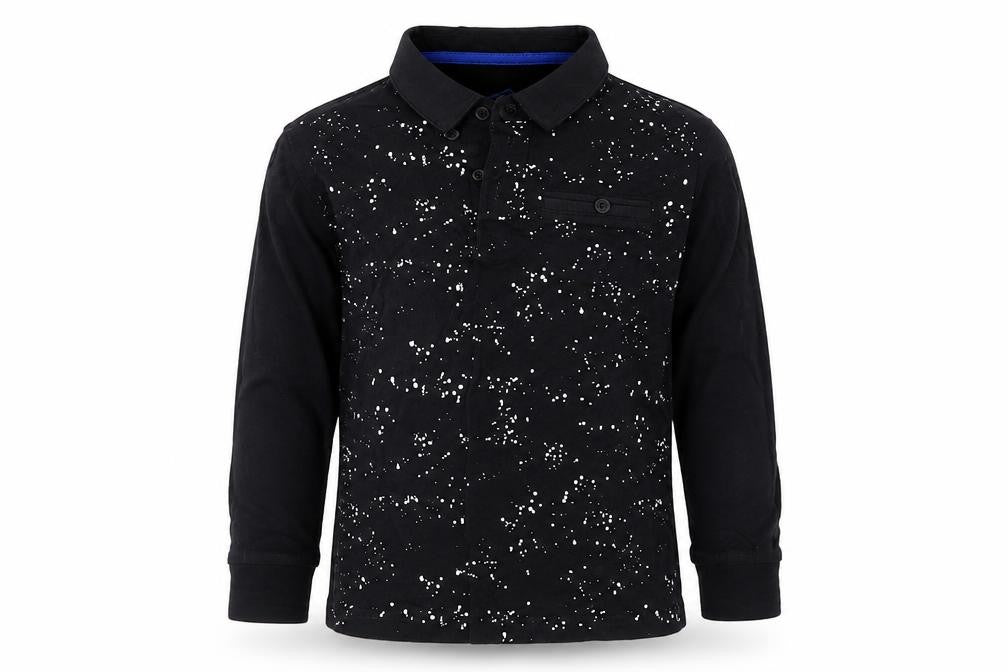 quality outfitters Boys Black   Basic Polo Size 6 Years