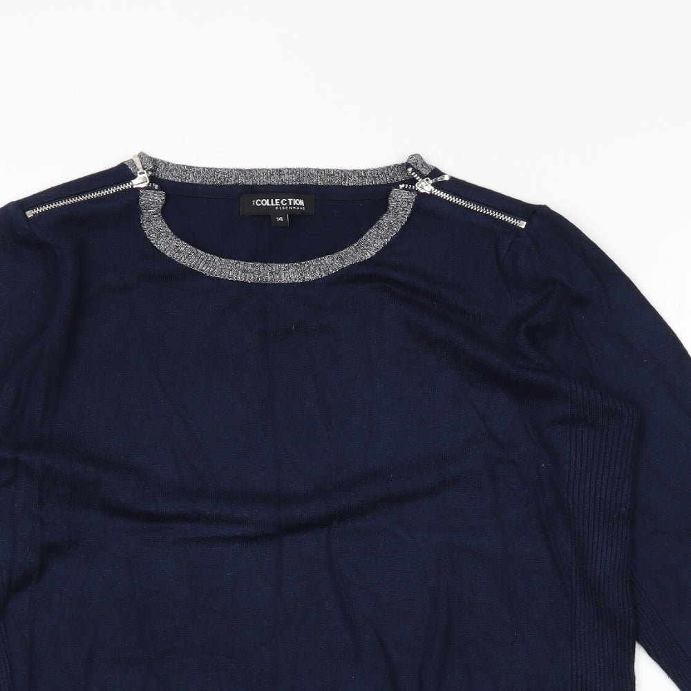 the collection Womens Blue   Tunic Jumper Size 14