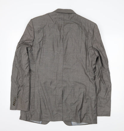 Next Mens Grey   Jacket Blazer Size L