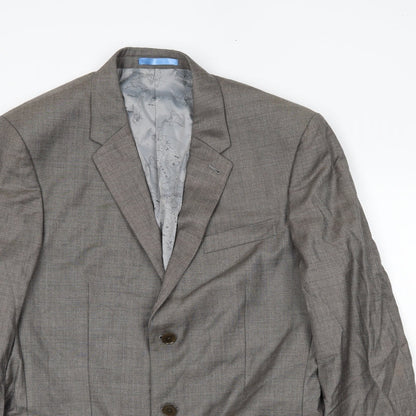 Next Mens Grey   Jacket Blazer Size L