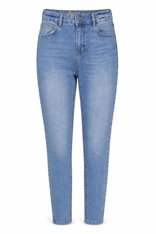 DenimCo Womens Blue  Denim Skinny Jeans Size 4 L28 in