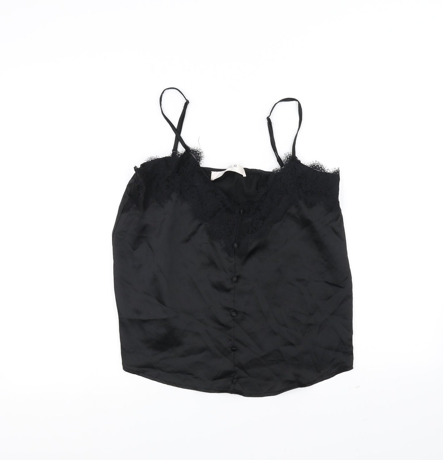 Outrageous Fortune Womens Black   Basic Blouse Size 10