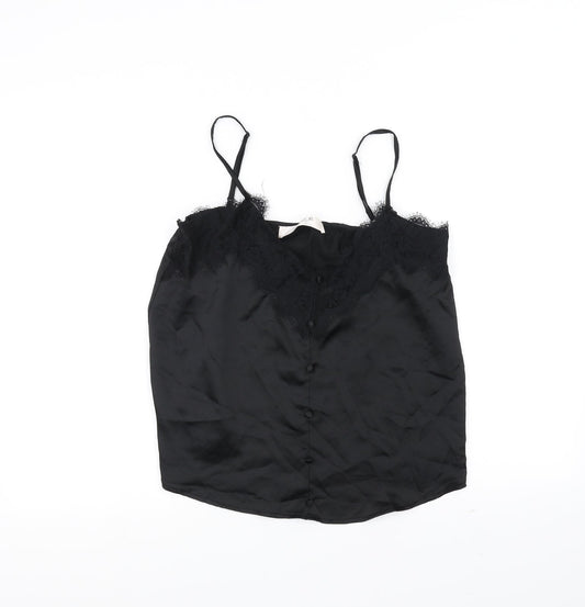 Outrageous Fortune Womens Black   Basic Blouse Size 10