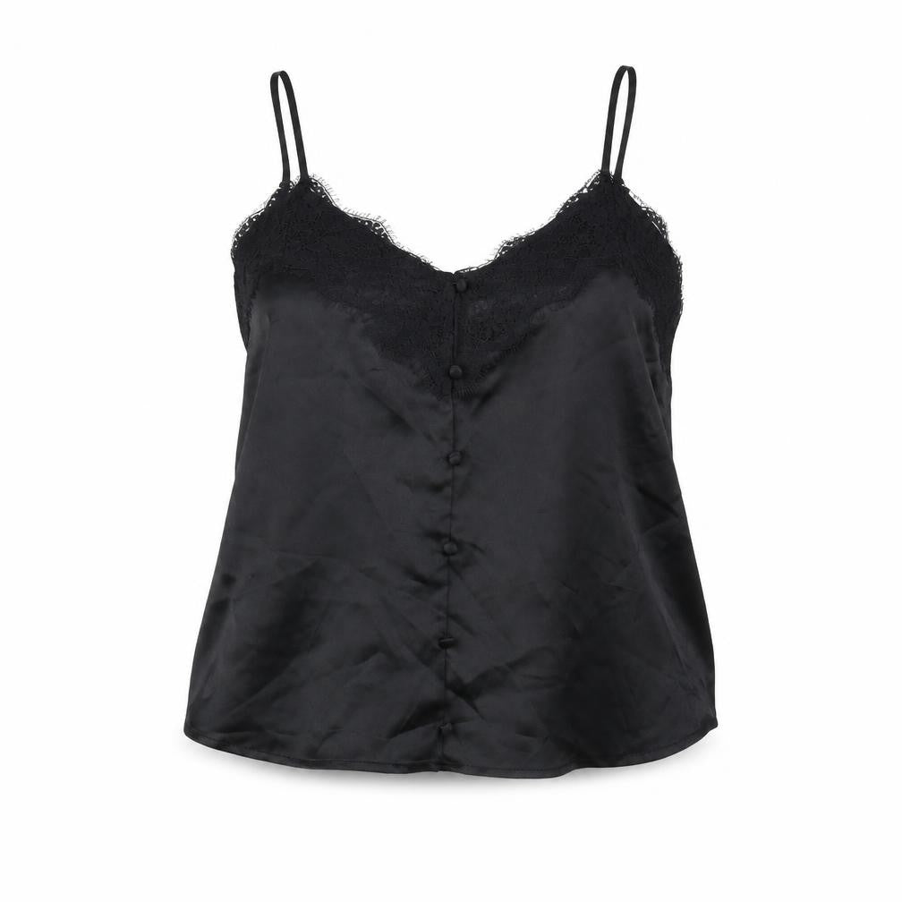 Outrageous Fortune Womens Black   Basic Blouse Size 10