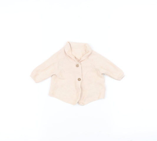 Marks and Spencer Girls Pink   Jacket  Size 0-3 Months