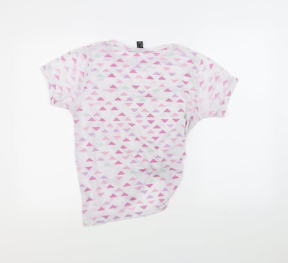 Atmosphere Womens White   Basic T-Shirt Size 10