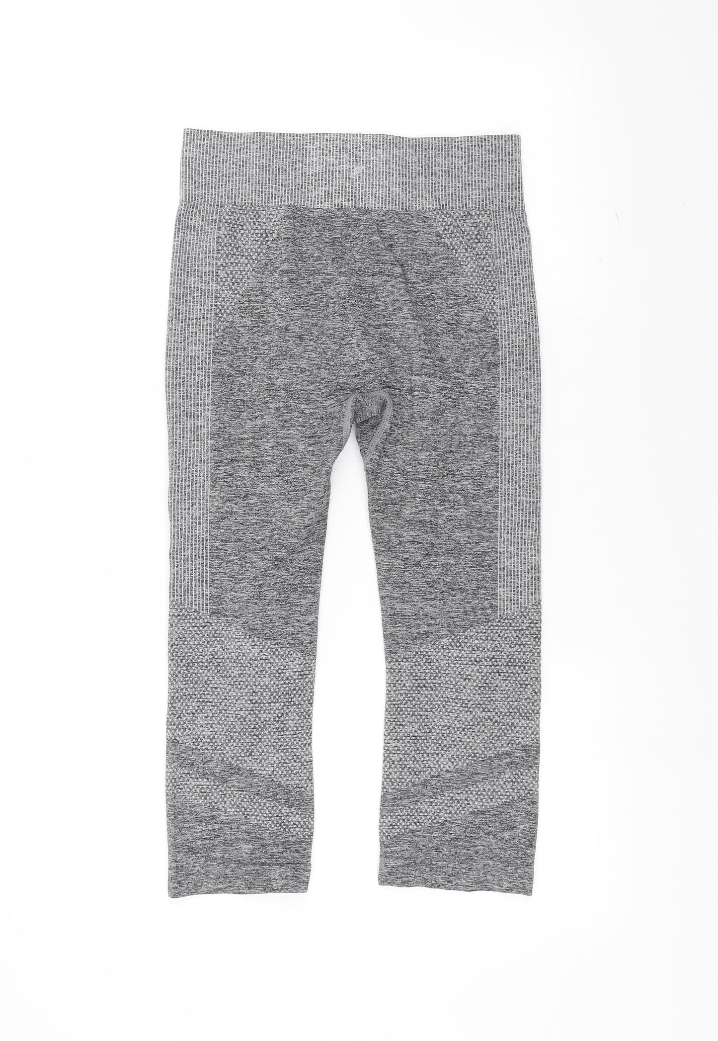 Workout Womens Grey   Jogger Leggings Size 10 L20 in - Cropped Leg