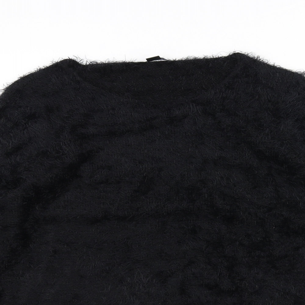 ESMARA Womens Black   Pullover Jumper Size S