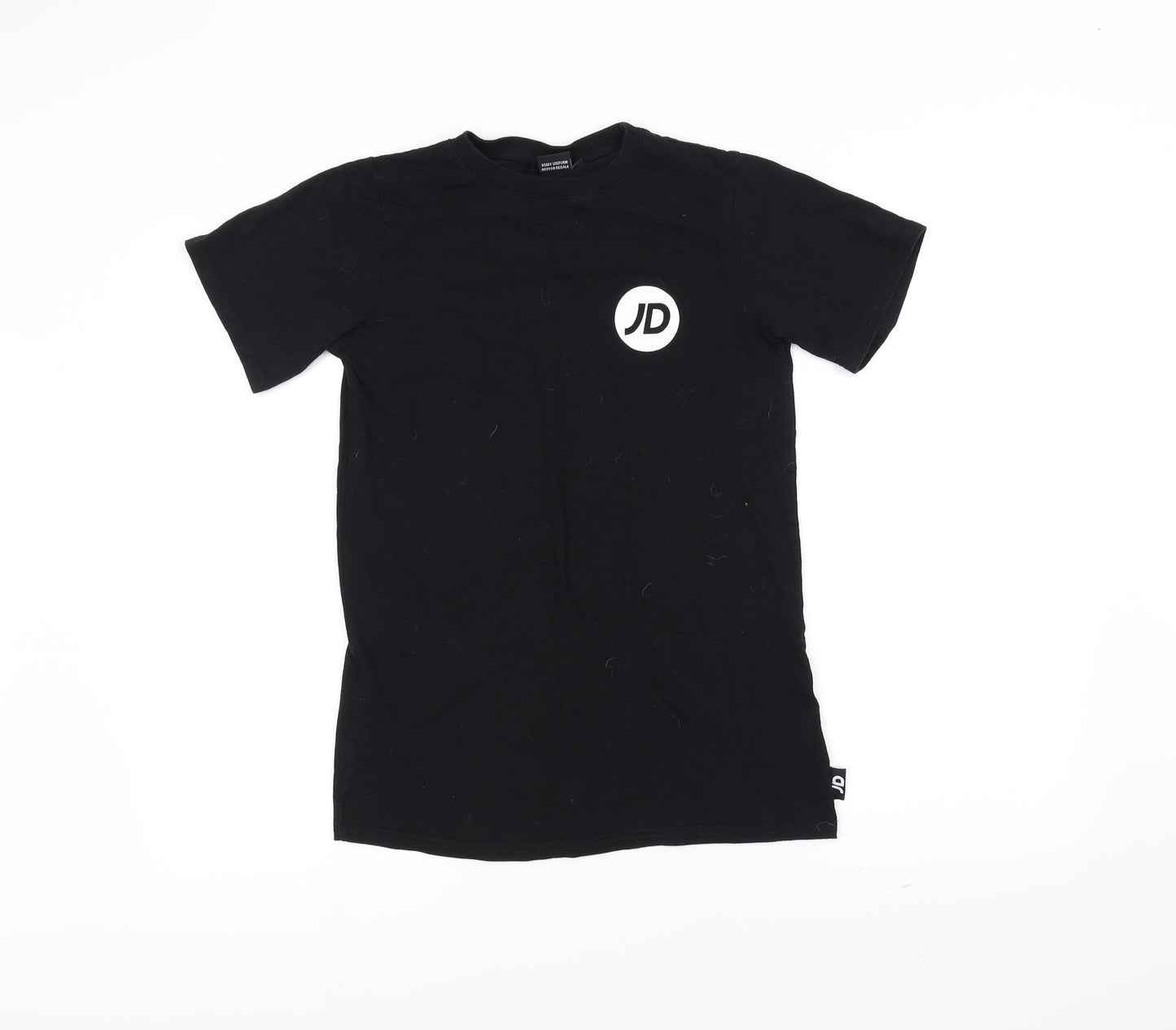 JD Womens Black   Basic T-Shirt Size 6