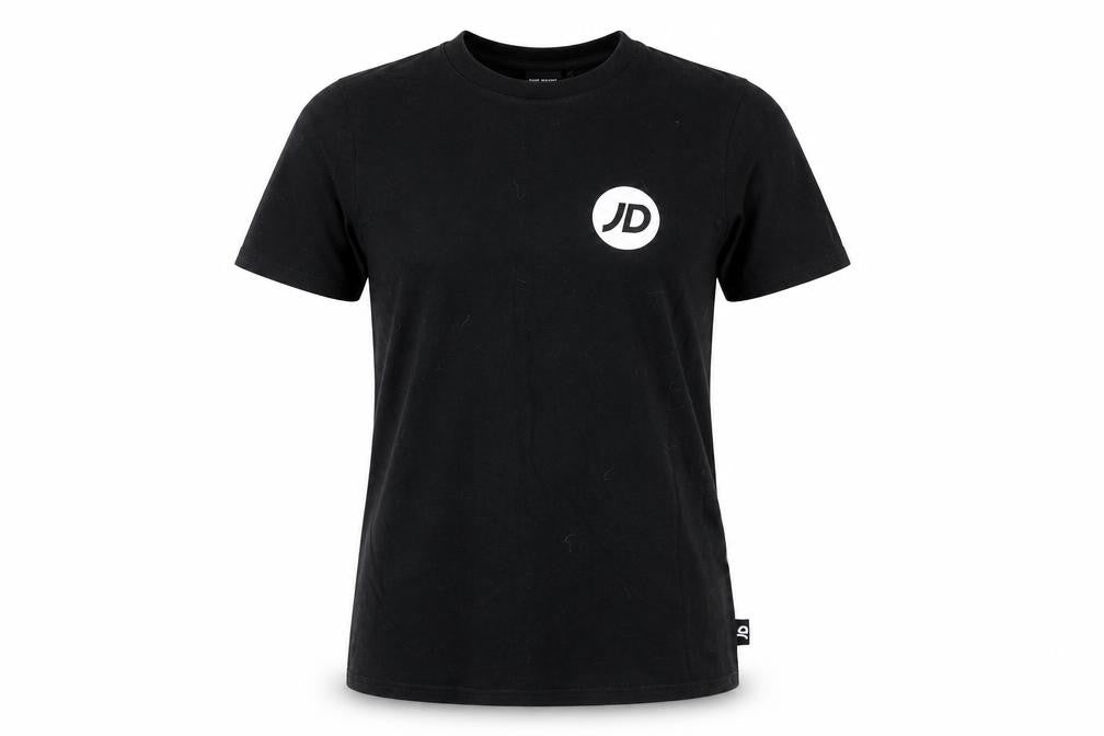 JD Womens Black   Basic T-Shirt Size 6
