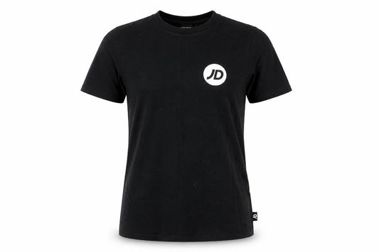 JD Womens Black   Basic T-Shirt Size 6