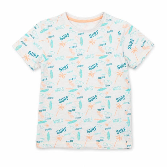 George Girls White   Basic T-Shirt Size 8-9 Years