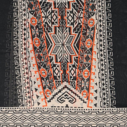 Simply Be Womens Black Geometric  Basic Blouse Size 12