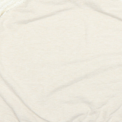 Preloved FOREVER 21 Womens Beige   Pullover Jumper Size 20  - lace - Label